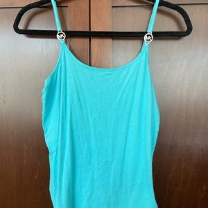 Blue tank top